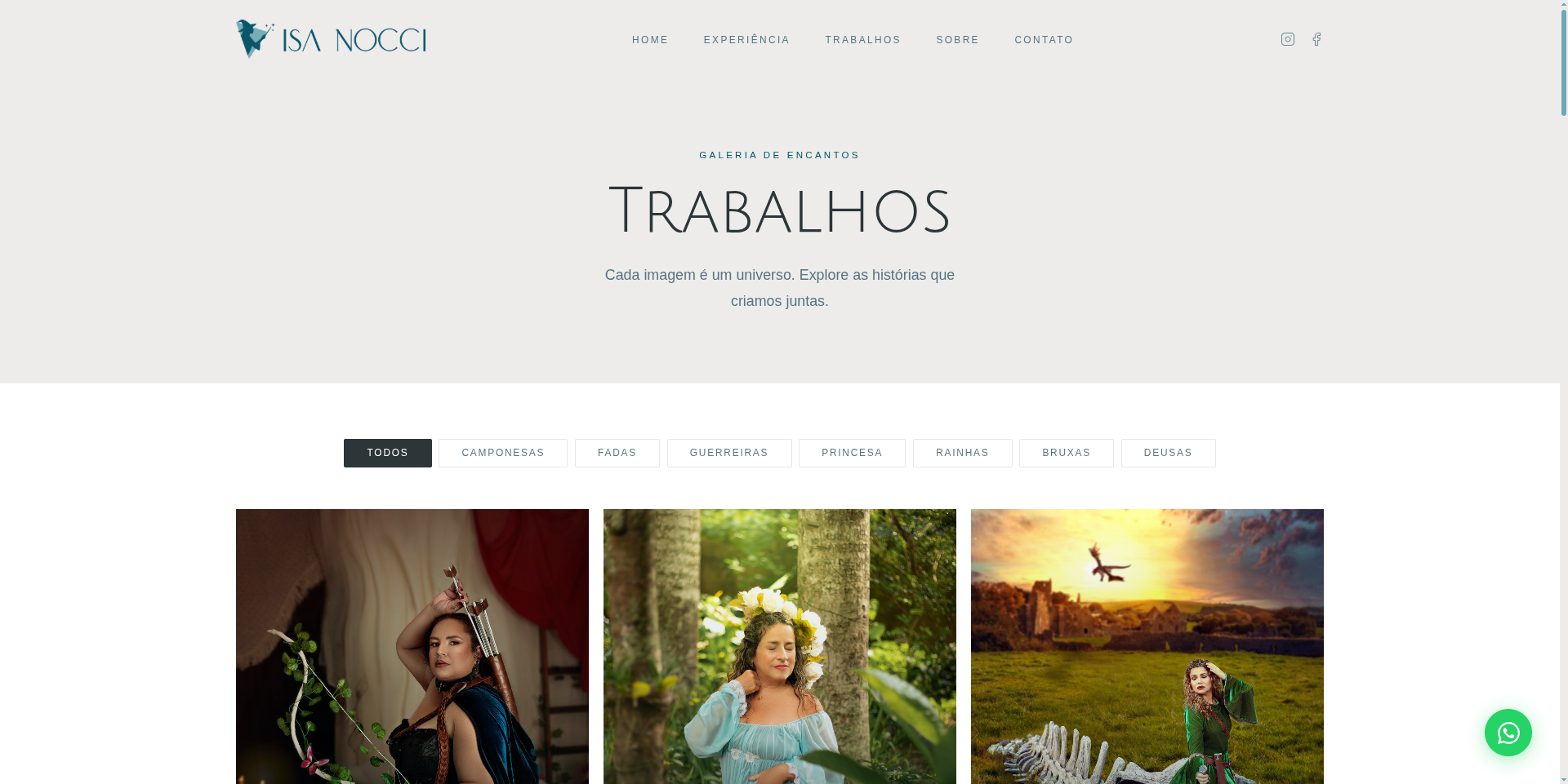 Isa Nocci — Galeria de Trabalhos